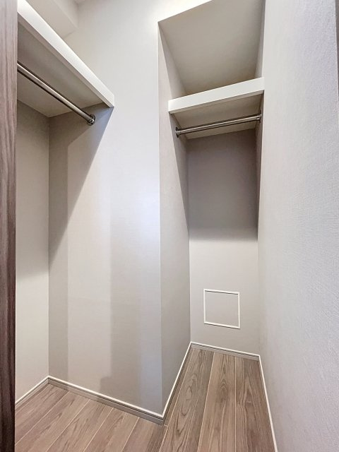 ピアース銀座レジデンスの収納|ウォークインクローゼット