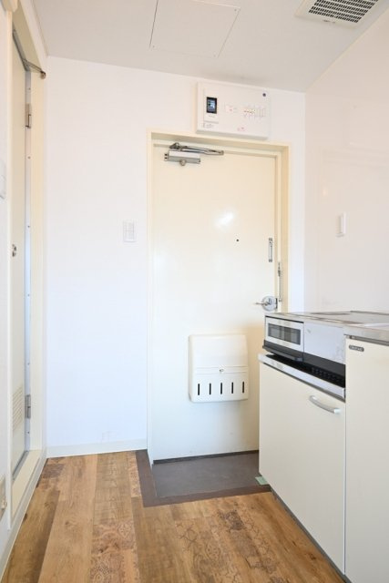 マンション神楽坂の玄関