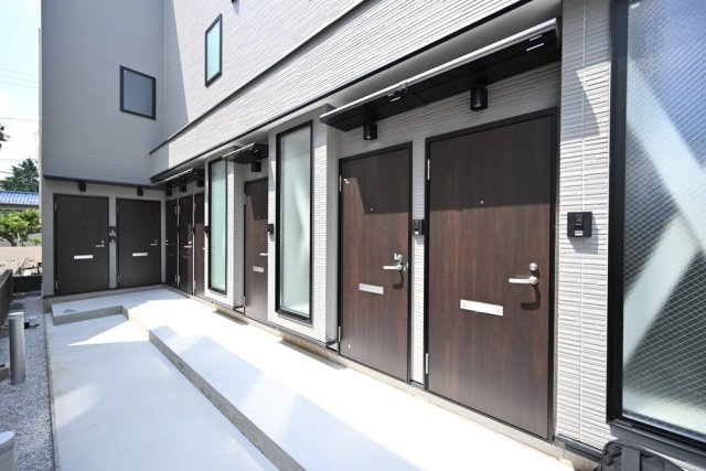 コクーン北町のエントランス