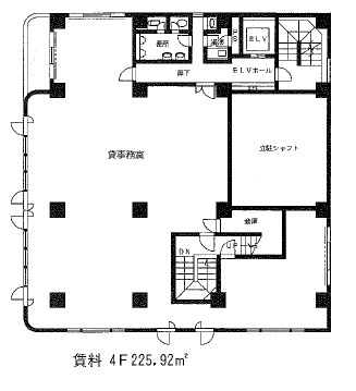 春日部市中央１丁目の店舗事務所の間取り