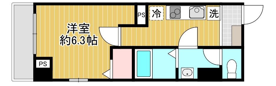 フェリチタ越谷駅前の間取り