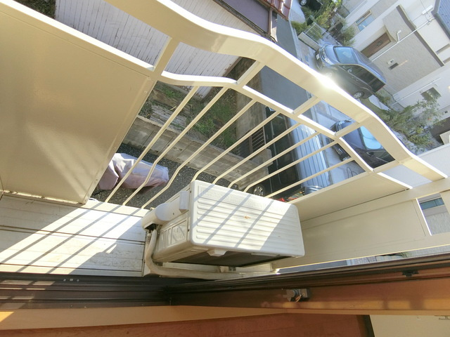 シティハイム　スカイライトのバルコニー