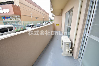 【バルコニー】 | 若江岩田パークマンションB棟