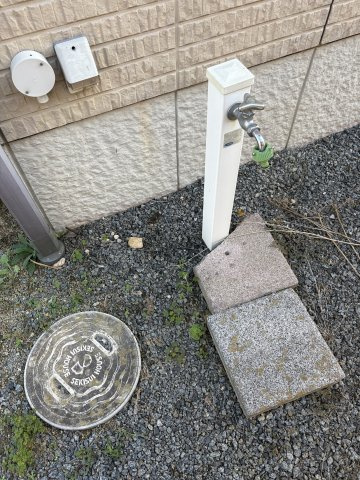 鹿島町下蔵持字沢目 中古一戸建ての庭