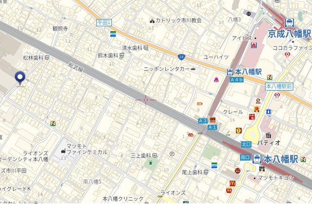 Brighton　G.　ブライトンジーの地図|★案内図★