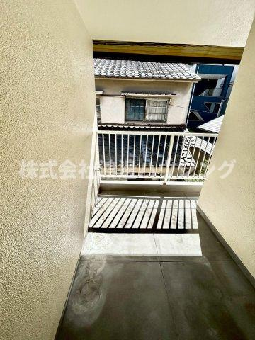 大森テラスハウスのバルコニー