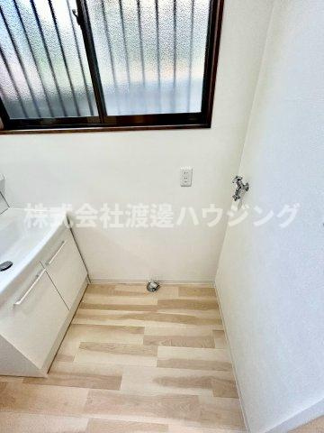 大森テラスハウスの設備|室内洗濯機置場