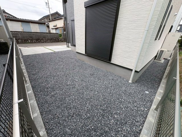 新築戸建　岐阜市朝霧町　全2区画分譲の庭|■庭　■ヤマダ不動産　株式会社リライフ　
■夢のマイホーム購入をフルサポートします！