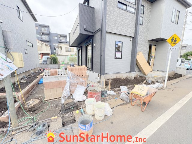 【サンスターホーム】青梅市東青梅3丁目　新築1号棟の駐車場
