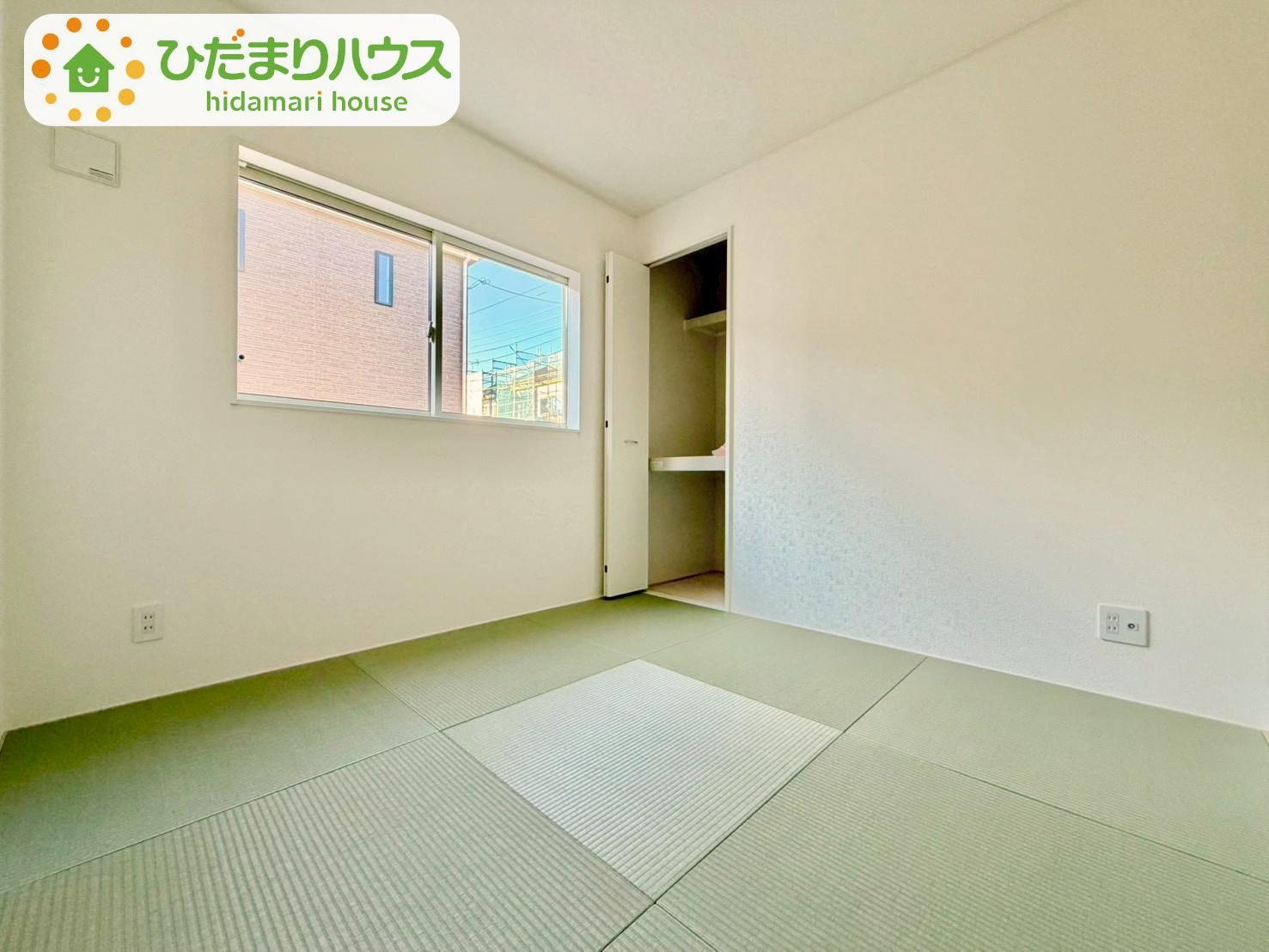 野田市尾崎第16　新築戸建　6号棟の和室|大人も子供もほっと一息つける和室です(#^^#)						
