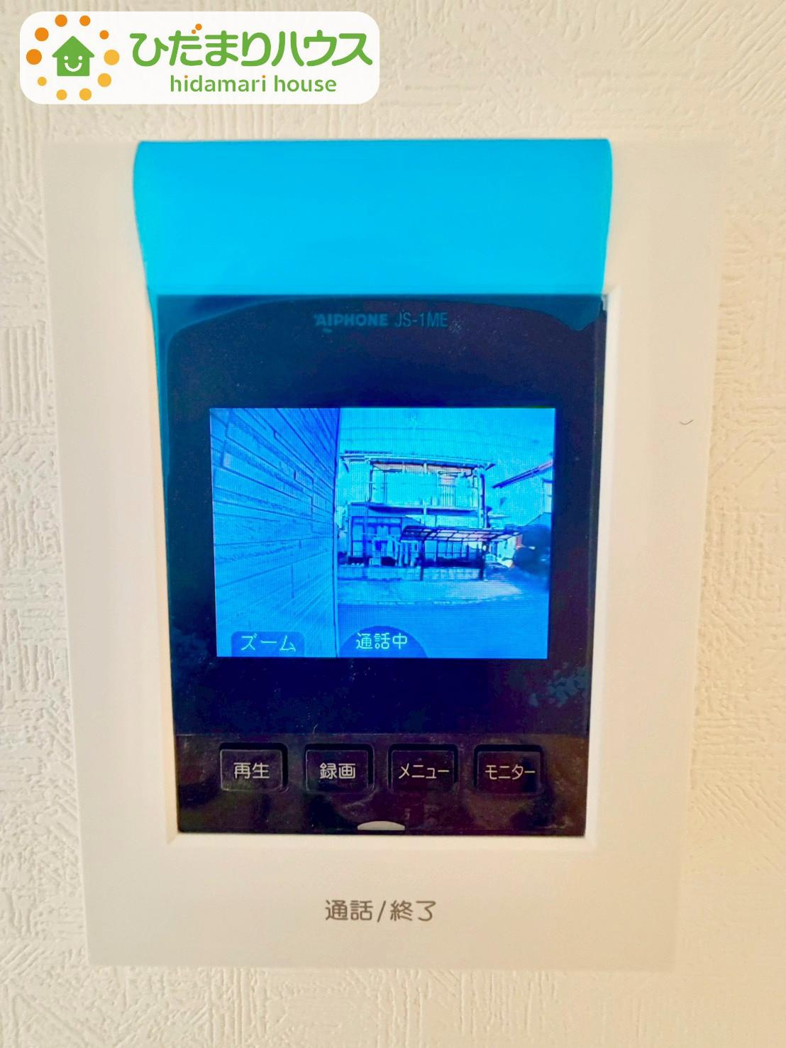 野田市尾崎第16　新築戸建　6号棟のセキュリティ|お子様のお留守番にも安心なTVモニター付きインターホン(^^♪							
