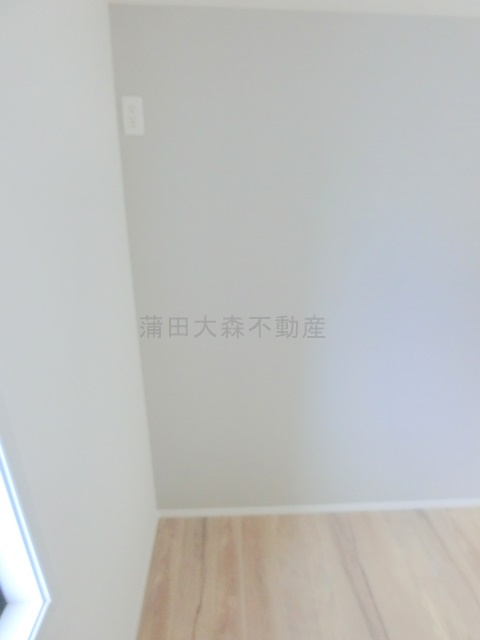 蒲田本町戸建のキッチン|冷蔵庫置き場