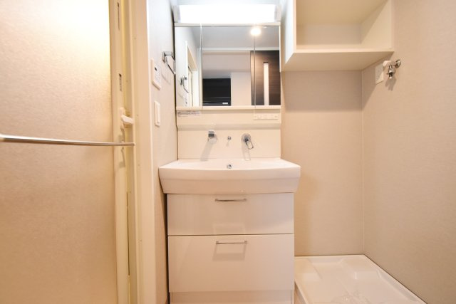 西宮北口プライマリーワン ガーデンテラスの独立洗面台