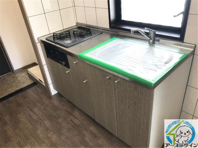 ビクトリー桜町のキッチン|パース写真