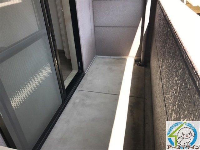 ビクトリー桜町のバルコニー|パース写真