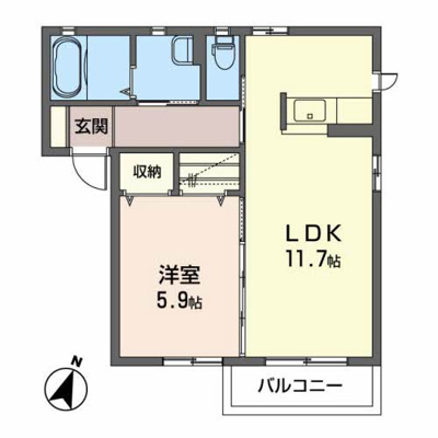  | アベニュー欅 Ｂ | アベニュー欅 Ｂ B202号-14
