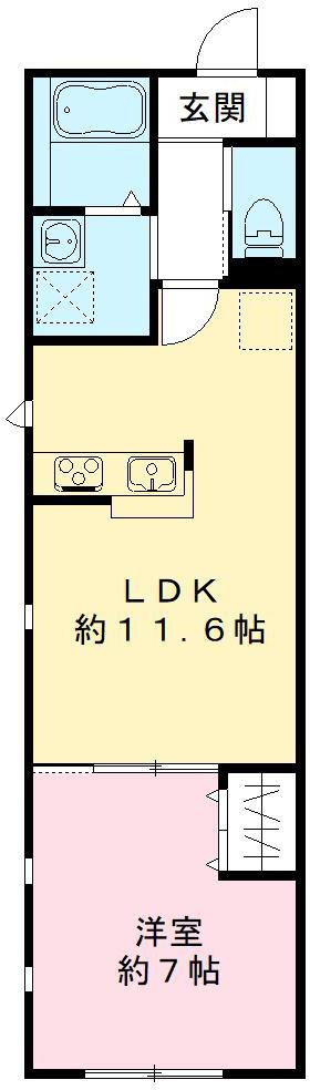 フェニックス神立の間取り