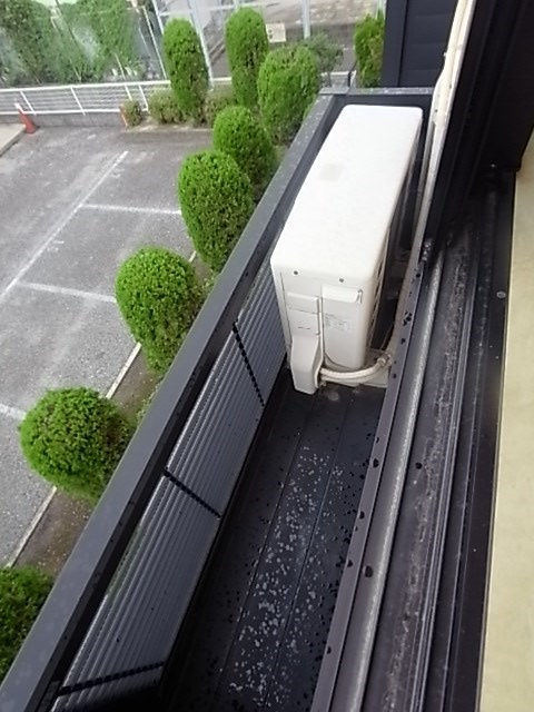 レオパレス堤MN　Ⅰのバルコニー
