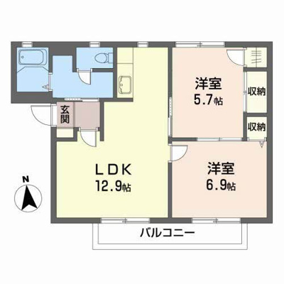  | エステート笹谷ＶＤ | エステート笹谷ＶＤ 202号-16