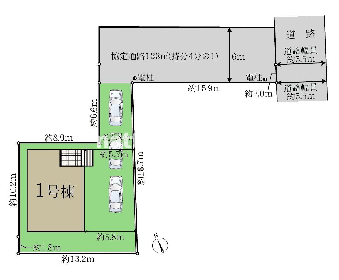 沼津市大塚第14　新築戸建　全１棟の発電・温水設備|EV車充電コンセント