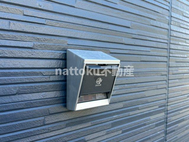 沼津市大塚第14　新築戸建　全１棟の防犯設備|TVモニター付きドアホン