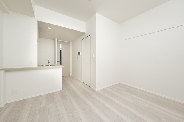 エンクレスト博多PARKSIDEの居間・リビング|使いやすい居間です