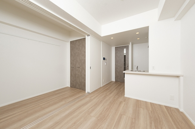 エンクレスト博多PARKSIDEの居間・リビング|居間です