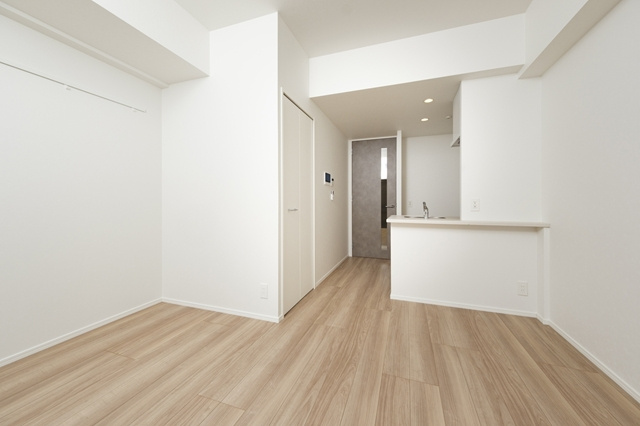 エンクレスト博多PARKSIDEの居間・リビング|使いやすい居間です