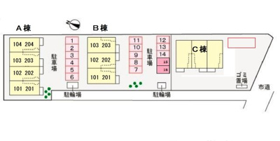 【区画図】 | アンジュエールＢ