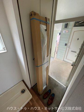 ハイツ田中の玄関