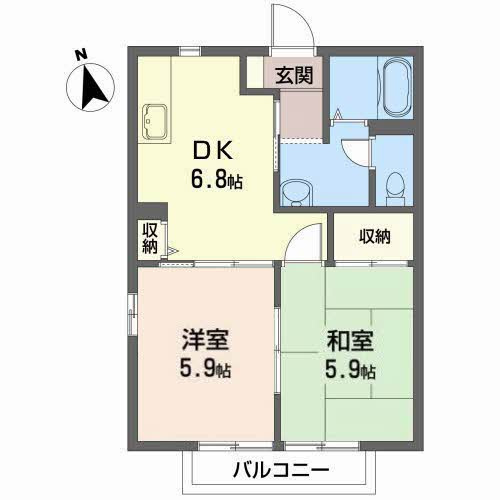 トパーズフイールド Ｂ|トパーズフイールド Ｂ 201号-16