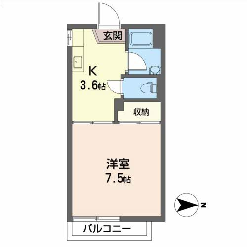 二階堂アパート|二階堂アパート 203号-13
