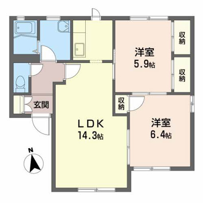  | ディアス Ｂ | ディアス Ｂ 201号-16