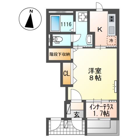 Ciel etoile　(シエルエトワール)の間取り