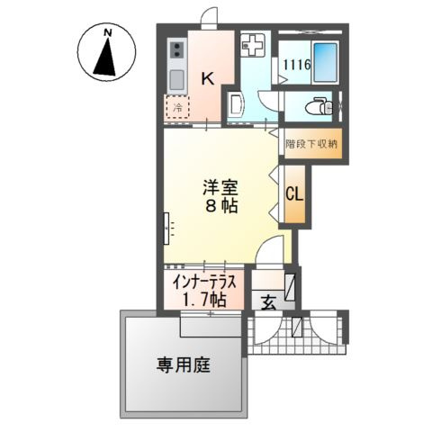 Ciel etoile　(シエルエトワール)の間取り