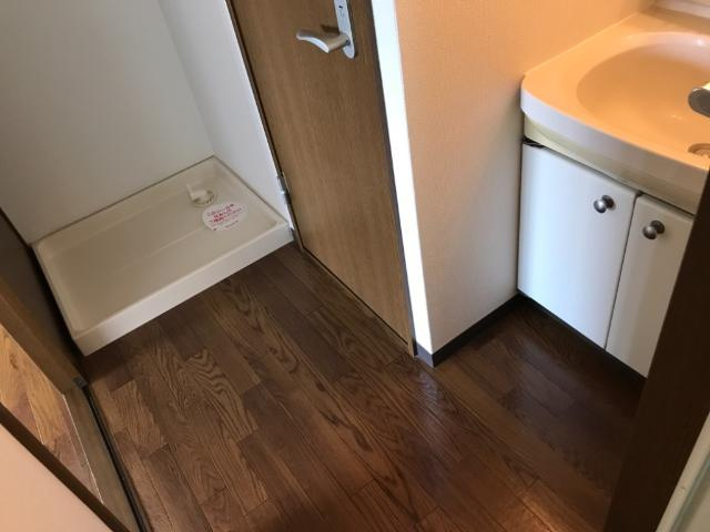 コーポイマージュＡ棟の洗面所|脱衣所