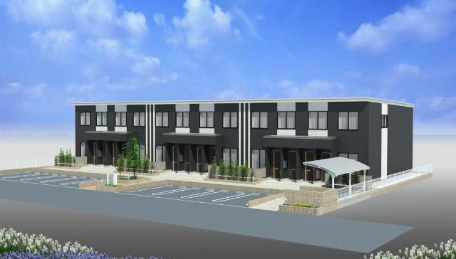 サクラテラスの外観|完成予想図