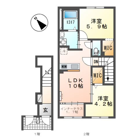 サクラテラスの間取り