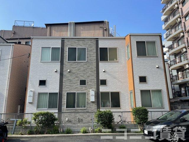 荒川区町屋３丁目のアパートの外観|
