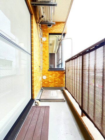 ライオンズマンション小岩第3のバルコニー