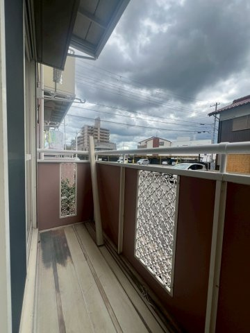 ヴィラ新宅のバルコニー