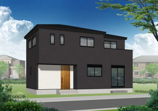 【外観】 | 愛川町中津  3号棟 第4 | イメージパース（完成時に現況と異なる場合は現況優先となります）