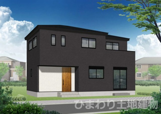 【外観】 | 愛川町中津  3号棟 第4 | イメージパース（完成時に現況と異なる場合は現況優先となります）