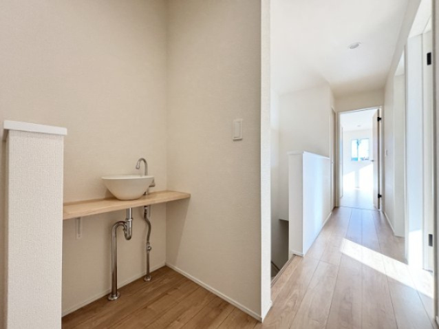 【独立洗面台】 | 高崎市倉賀野町24-1期　2号棟 | ２階にも洗面あります♪