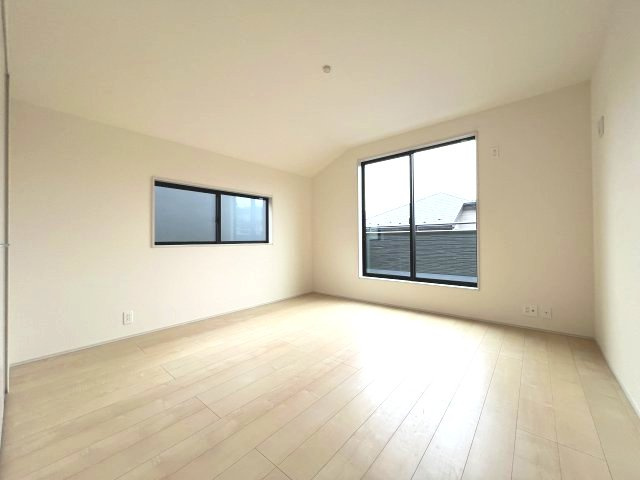あきる野市五日市　新築戸建全4棟の洋室|【洋室2】8.5帖の主寝室