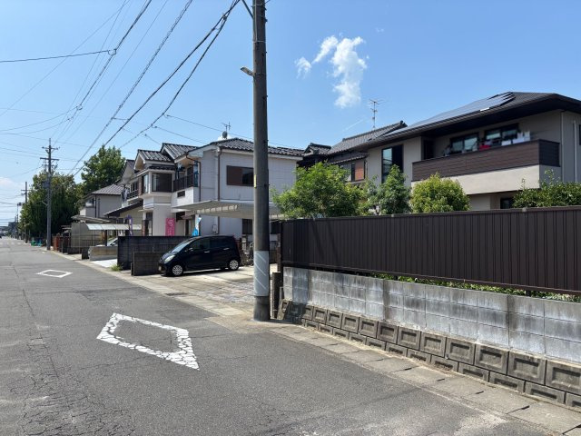 一宮市花池二丁目土地の外観