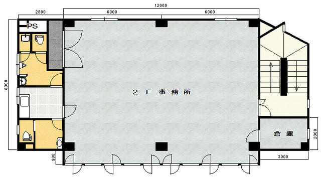 シティビル　2階