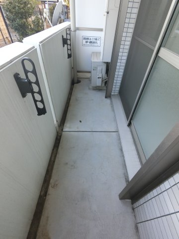 シャトー・ボニュールのバルコニー