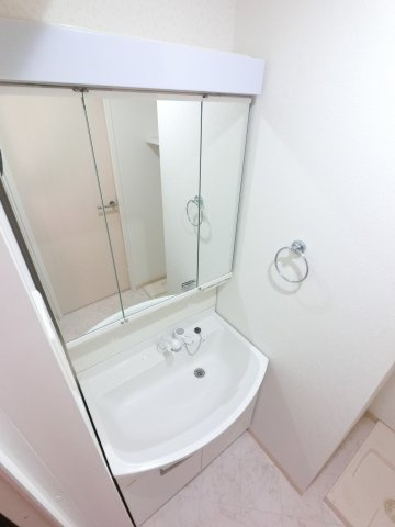 シャトー・ボニュールの独立洗面台