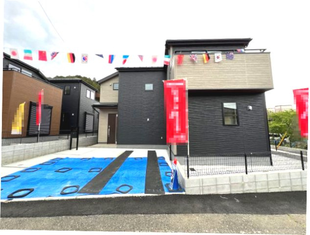 あきる野市五日市　新築戸建全4棟の外観|現地外観